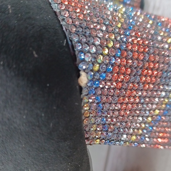 Betsey Johnson kassie Black Suede NIB - Picture 6 of 11